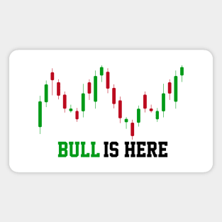 Bull Day trader in Stock Market Magnet